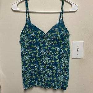 Tank top with built in bra